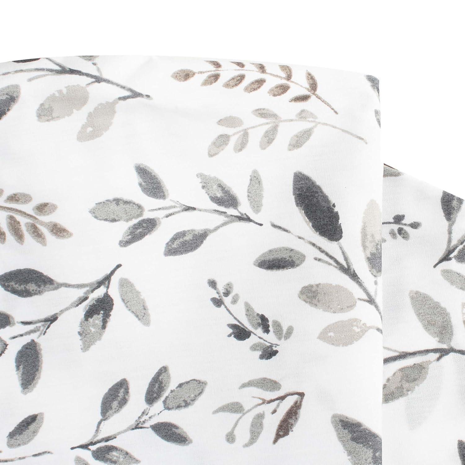 imageBoppy Nursing Pillow  Ergonomic Bottle ampamp Breastfeeding Pillow with High Firm Large Area WaterRepellent Cushion with Washable Cover Baby Safety Alliance Verified  Oatmeal BoucleGray Taupe Leaves