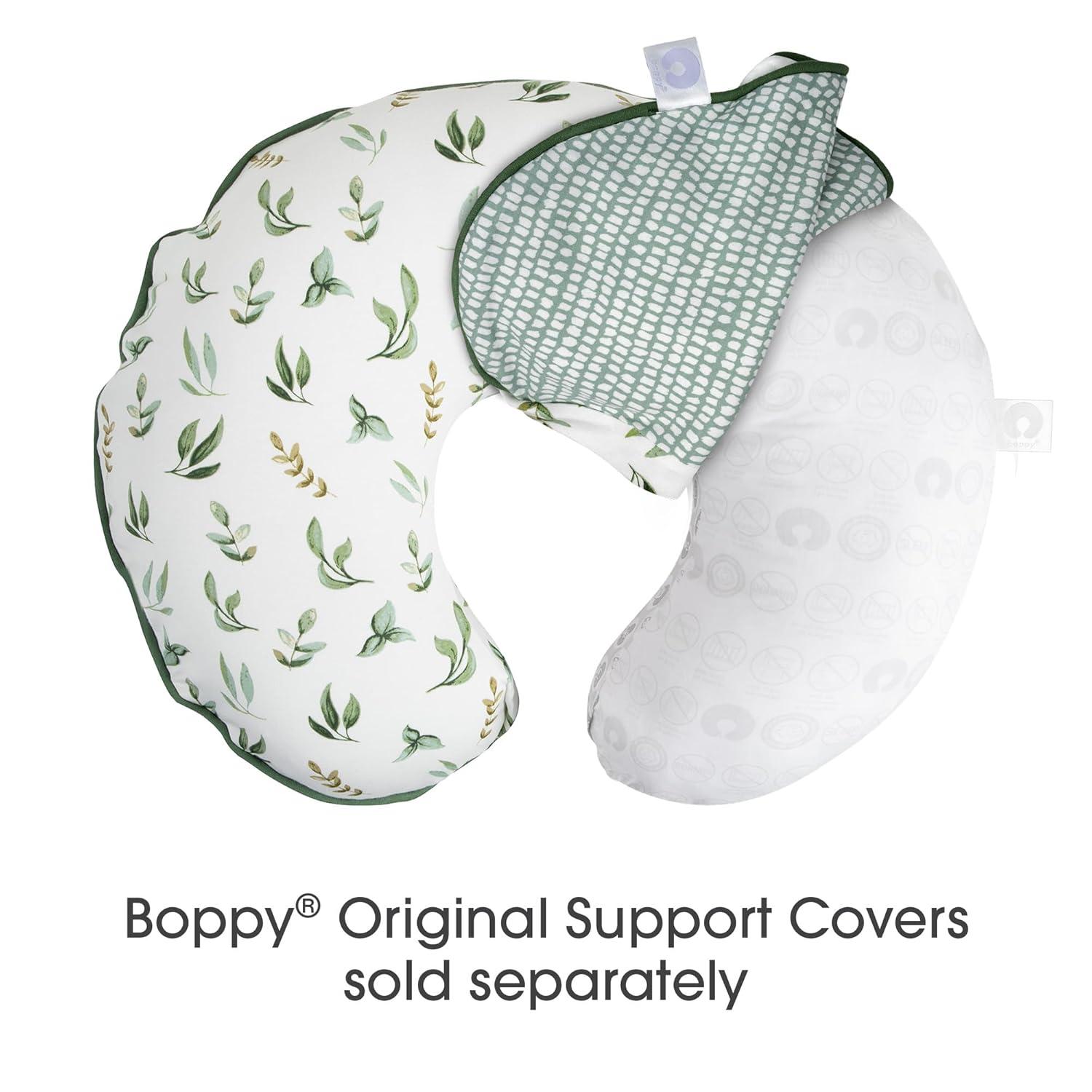 imageBoppy Nursing Pillow Bare Naked  Larger More Supportive Pillow for Breastfeeding and Bottle Feeding with Higher Lift Baby Safety Alliance VerifiedBare Naked