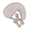 imageBoppy Anywhere Travel Nursing Pillow  Compact Ergonomic Bottle ampamp Breastfeeding Pillow with Snap ampamp Loop Hanging Closure and Firm Hypoallergenic Fill Baby Safety Alliance Verified  Latte RattanLatte Rattan