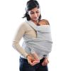 imageBoppy ComfyGrow Baby Carrier 735lbs Dove Gray Newborn to Toddler with 3 Carrying Positions 3Stage Adjustable Seat and Head Support Cotton Fabric