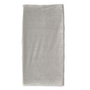 Boppy Changing Pad Cover, Gray Ribbed Minky(Gray Ribbed Minky)