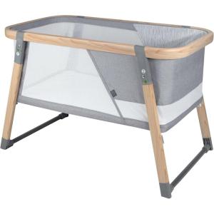 Boppy Portable Baby Bassinet – Lightweight, Low, Fold-Flat Travel Bassinet with Mesh Sides, Anti-Tilt, 2 Custom Fitted Mattress Covers & No Assembly – Gray Pickup Sticks(Boppy Bassinet)