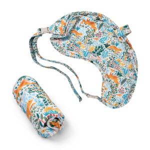 Boppy Uplift Nursing Pillow – Wedge Bottle & Breastfeeding Pillow to Reduce Spit-Up and Reflux Symptoms, with Body-Inclusive Opening and Belt, Baby Safety Alliance Verified – Pink Garden Flowers(Colorful Forest Animals)